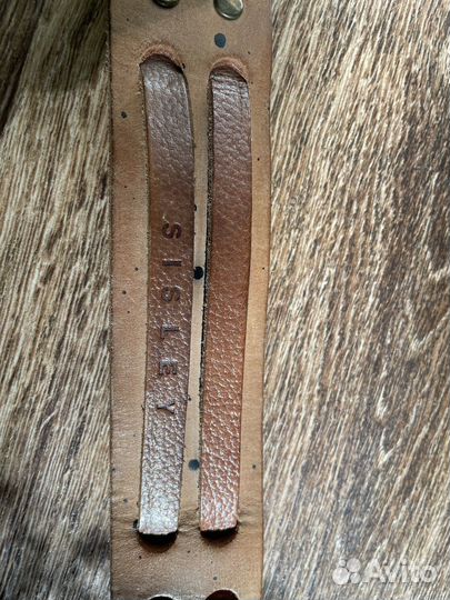 Ремень sisley натуральная кожа