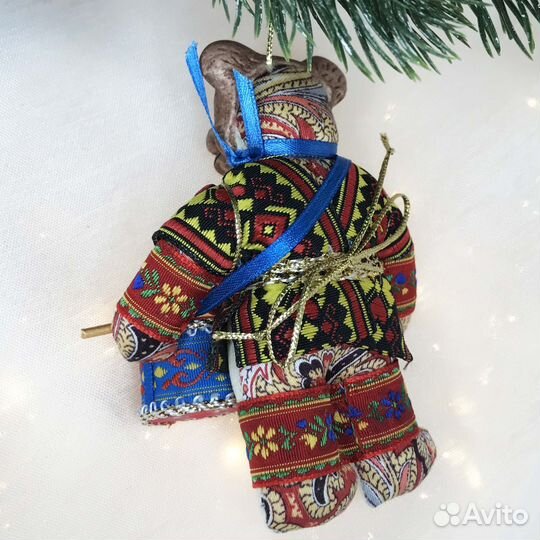 Елочная игрушка ручной работы