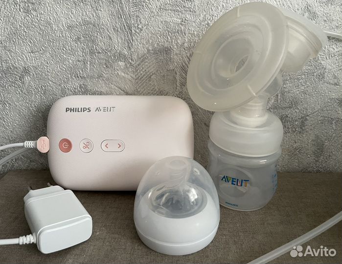 Молокоотсос avent электрический