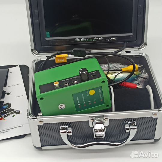 Подводная камера для рыбалки, подсветка ик + LED