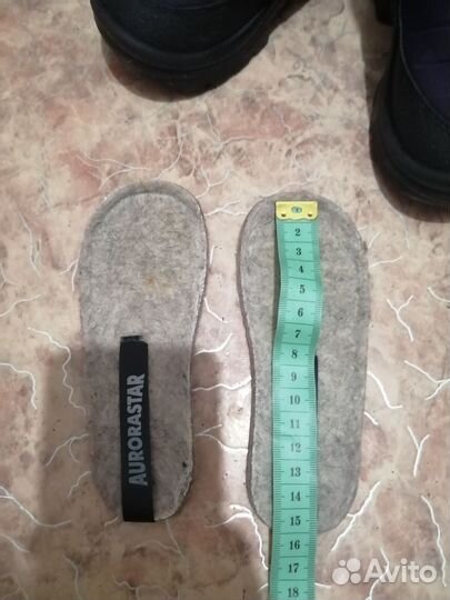 Сапоги зимние детские 24