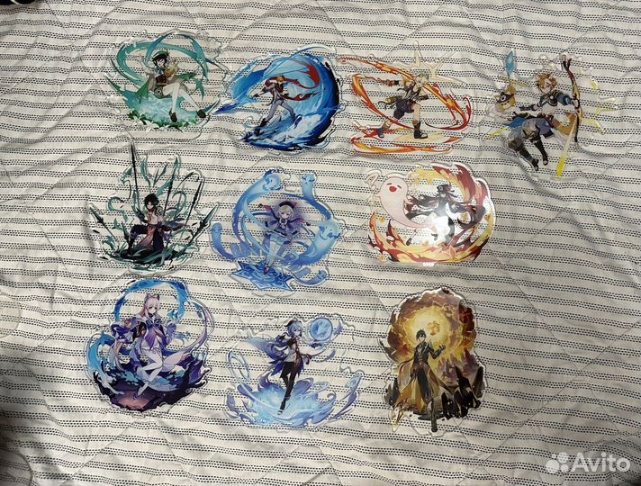 Аниме фигурки геншин