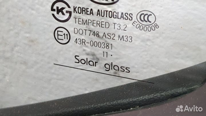 Дверь боковая левая задняя киа Optima 3