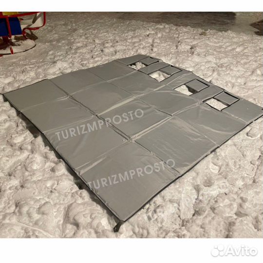 Палатка зимняя трехслойная куб