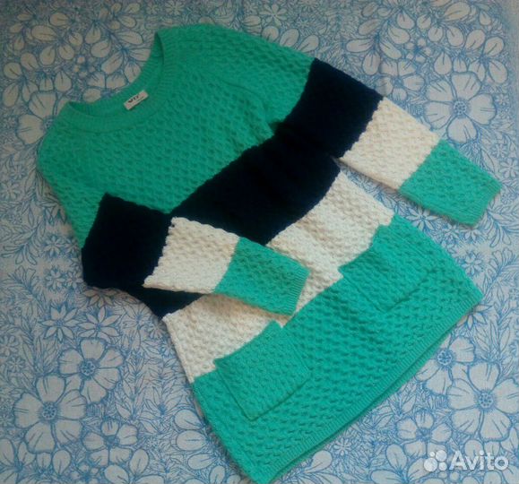 Джемпер удлиненный