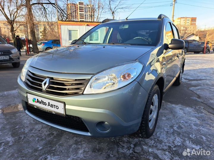 Renault Sandero 1.6 МТ, 2012, 159 000 км
