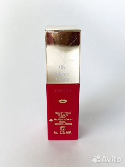 Масло тинт clarins lip сomfort oil intense