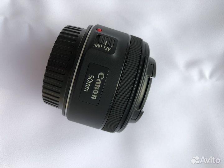 Объектив Canon 50mm 1 8 stm