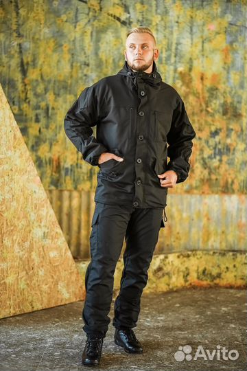 Костюм Горка 5 inruska twin флис, черный