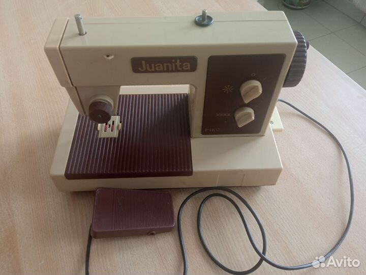Juanita, детская швейная машинка, ГДР, рабочая