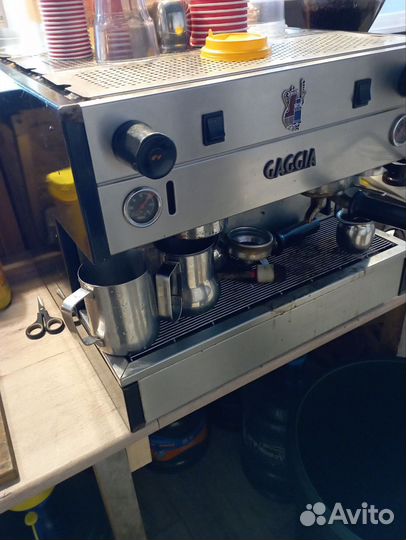 Рожковая кофе машина gaggia