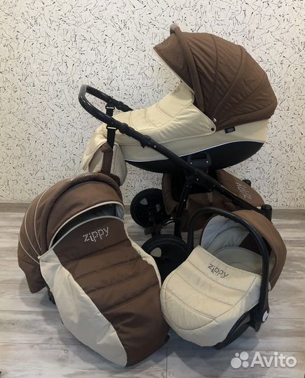 Коляска 3 в 1 Tutis Zippy New (Доставка)