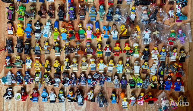 Lego фигурки minifigures коллекционные