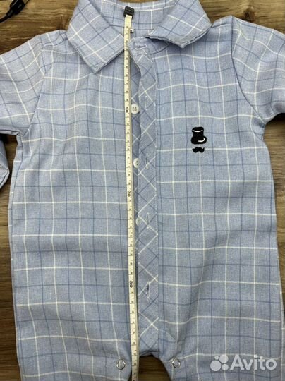 Рубашка комбинезон 68