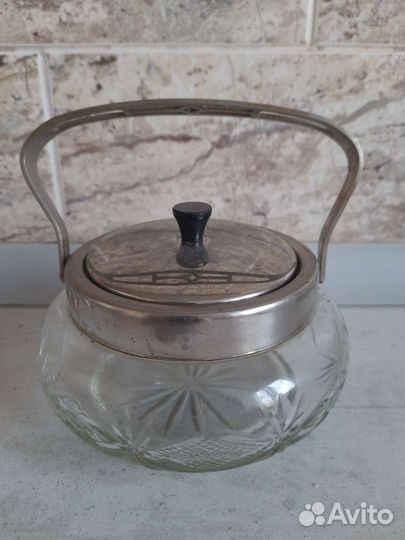 Сахарница ссср/рюмки СССР