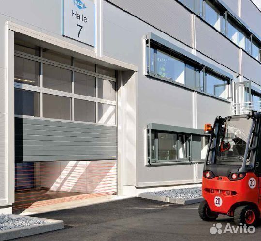 Промышленные подъемно секционные ворота Hormann