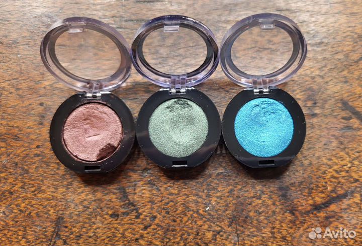 Sephora тени metal effect и mermaid nyx