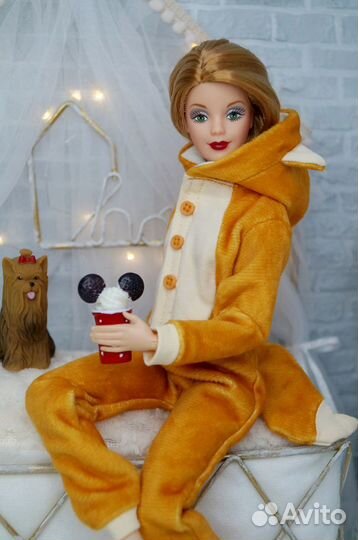 Одежда для кукол Барби рукодельный набор кигуруми