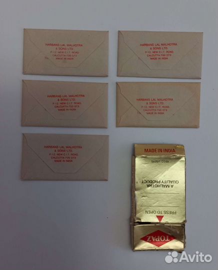 Лезвия для бритья Индия