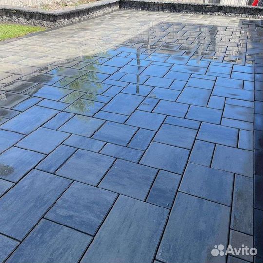 Укладка тротуарной плитки