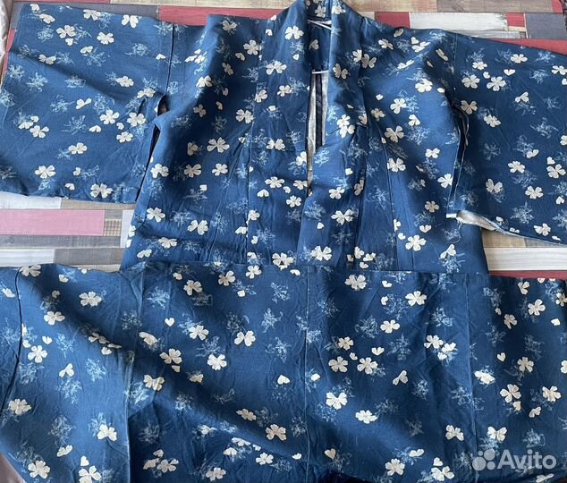 Кимоно винтаж Япония недочеты