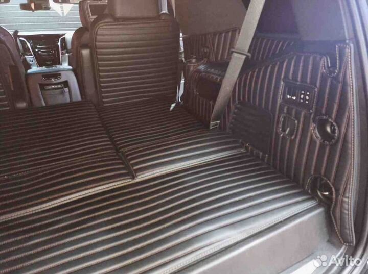 3Д коврики в багажник cadillac escalade 4 2019