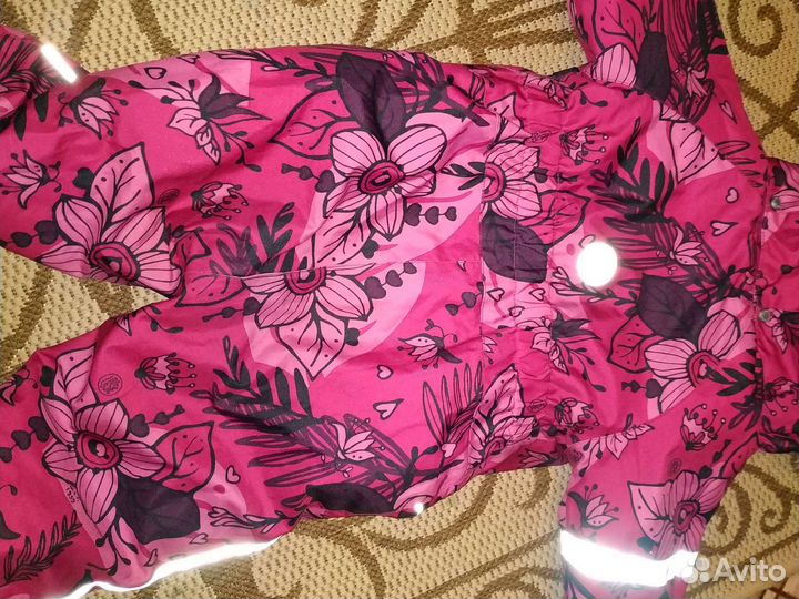 Зимний комбинезон для девочки lassie 80