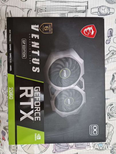 Видеокарта rtx 2060 msi