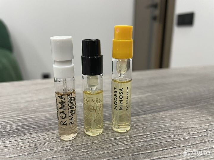 Пробники нишевой и селективной парфюмерии