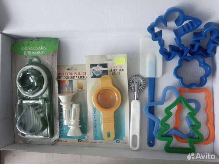 Кухонная утварь мелкая набором, формочки