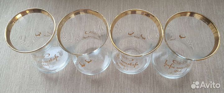Стаканчики 4 шт турецкие для чая
