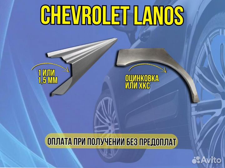 Ремонтные арки Chevrolet Tahoe