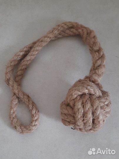 Игрушки для собак из натурального волокна