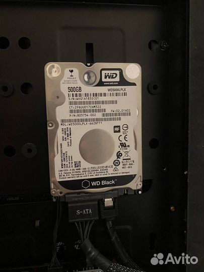 Hdd 2.5 wd Black 500gb