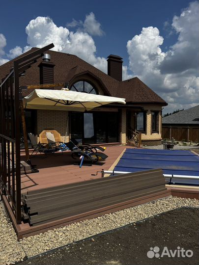 Строительство и монтаж террасной доски, перил дпк