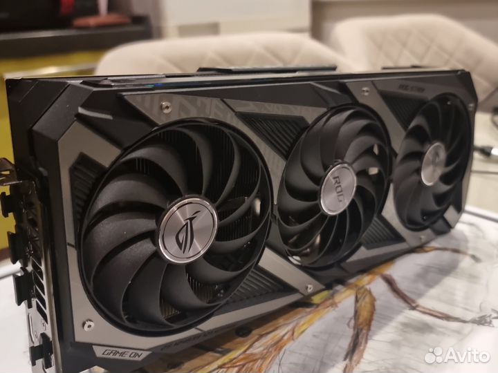 Видеокарта rtx 3080ti asus rog strix
