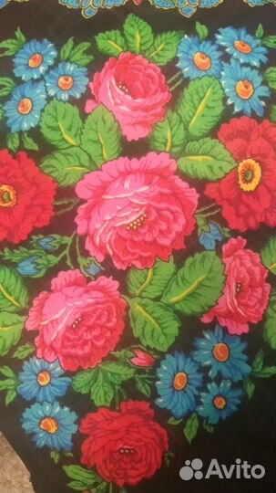 Платок шаль павловопосадский