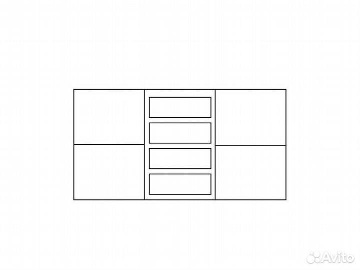 Комод серия Вип из натурального дерева