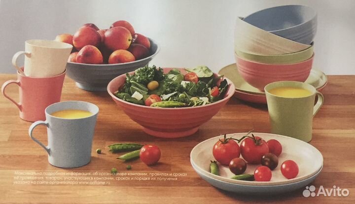 Набор посуды для пикника новый