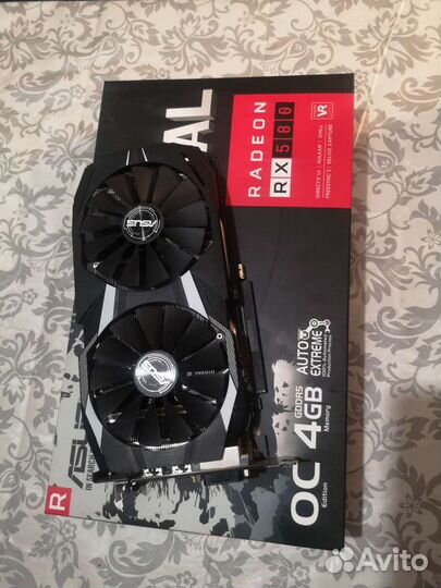 Видеокарта Asus Radeon RX 580