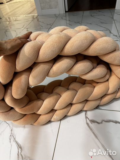 Бортик косичка