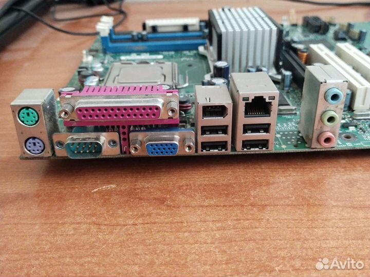 Материнская плата с процессором pentium