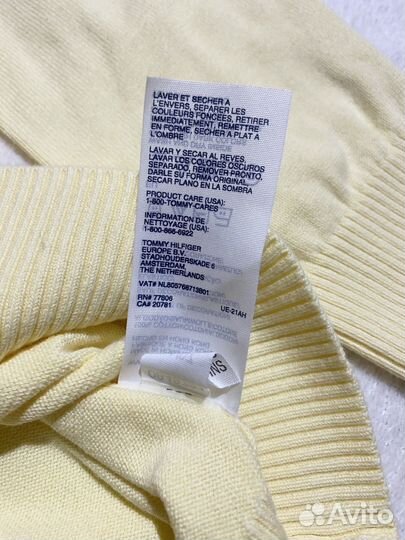 Джемпер мужской Tommy Hilfiger S (новый)