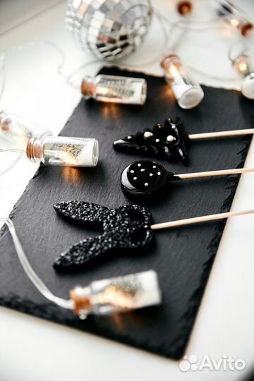 Леденцы ручной работы из сахара и изомальта