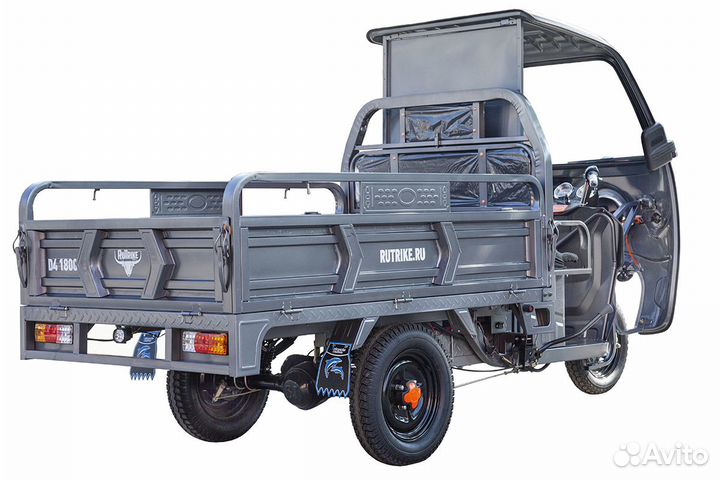 Грузовой электротрицикл Rutrike D4 Кабина 1500W