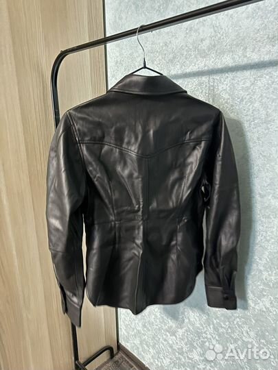 Кожаная рубашка Lime