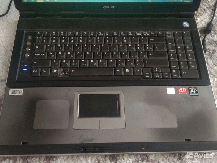Ноутбук asus a7u