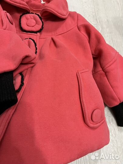 Пальто детское для девочки 92-98