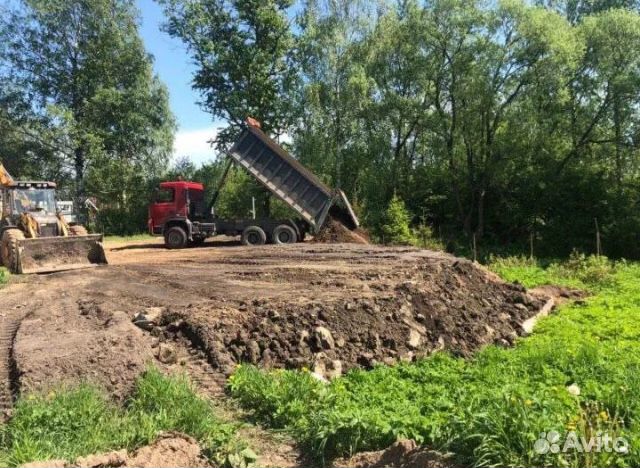 Суглинок для поднятия участка