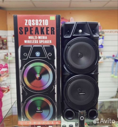 Новая мощная Bluetooth колонка Zqs караоке